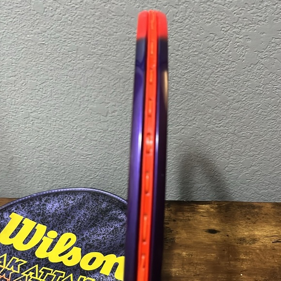 Wilson Rak Attak Jr Tennis Racket & Cover - Picture 11 of 16